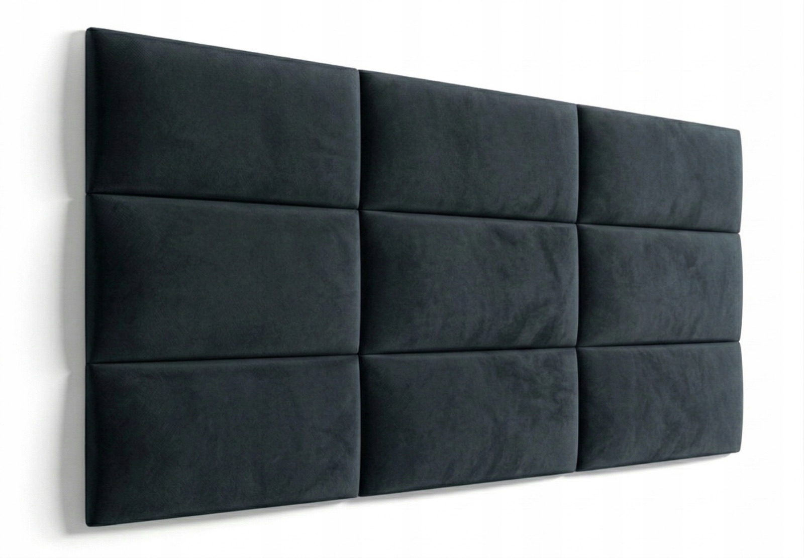 Zestaw paneli tapicerowanych Magic Velvet 90 × 140 cm – 9 paneli 30 × 46,6 cm
