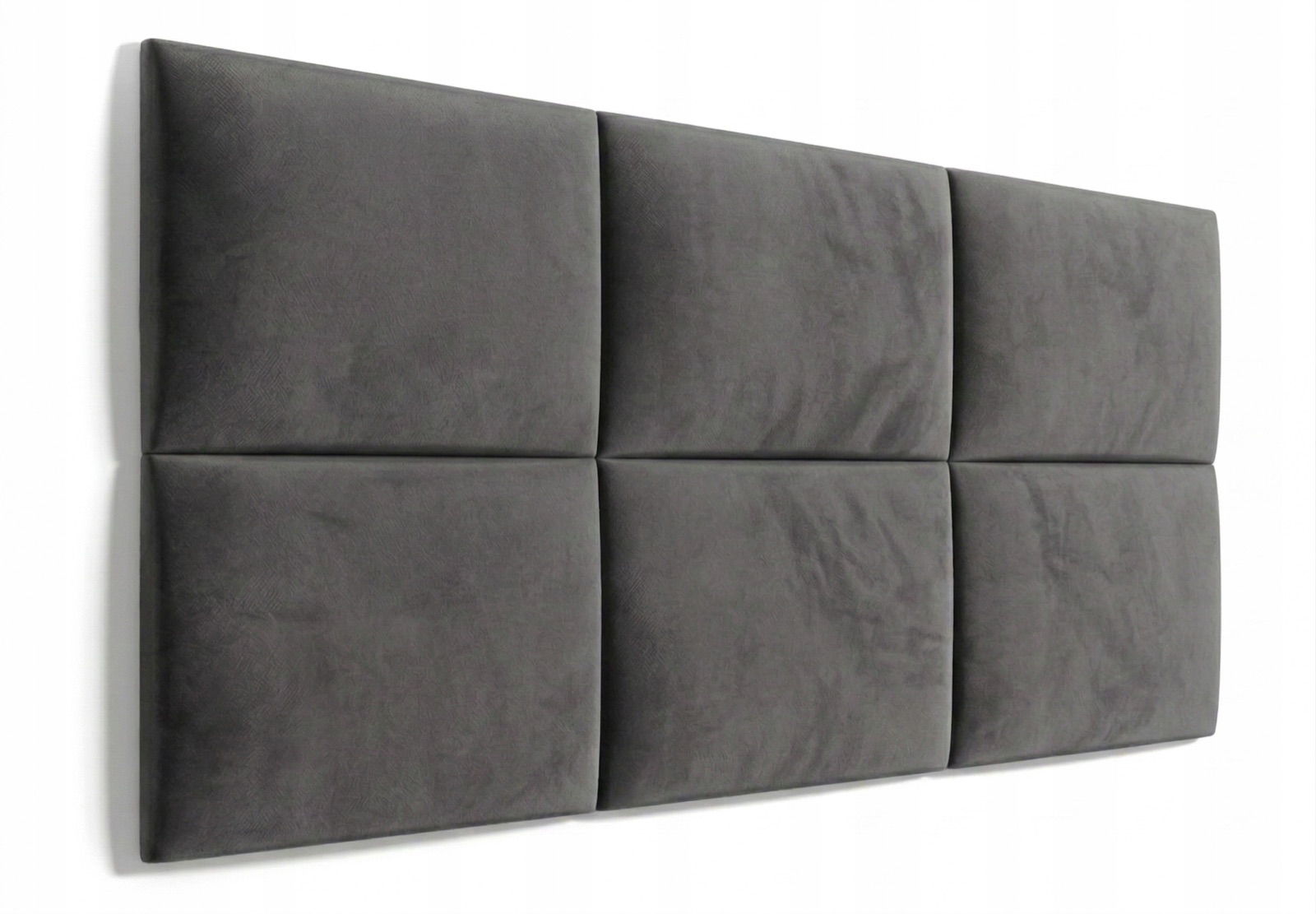Zestaw paneli tapicerowanych Magic Velvet 60 × 120 cm – 6 paneli 30 × 40 cm