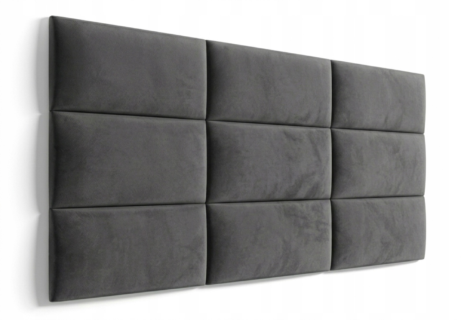 Zestaw paneli tapicerowanych Magic Velvet 90 × 120 cm – 9 paneli 30 × 40 cm